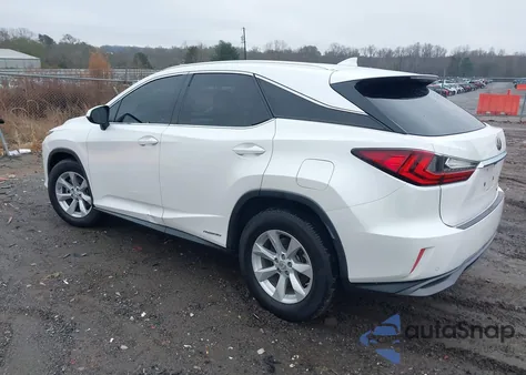 2016 Lexus Rx 450H z USA, uszkodzony, nr VIN 2T2BGMCA5GC003102